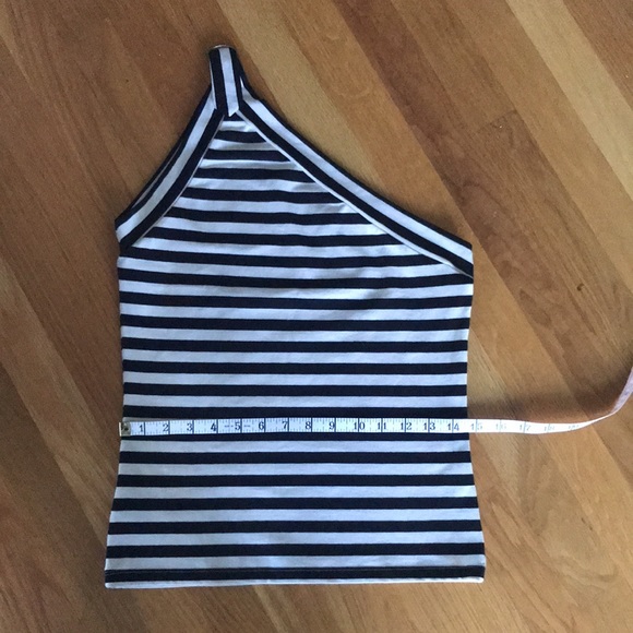 MNG by Mango one-shouldered buckle-strap tank - Picture 7 of 10